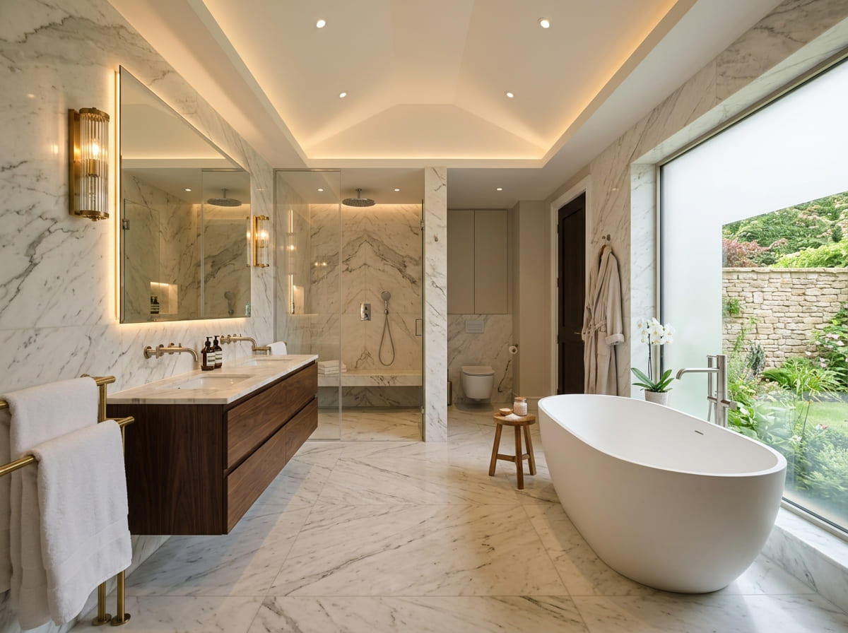 Custom Bathroom Renovation in Lawn